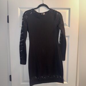 H&M Divided Black Knit Top